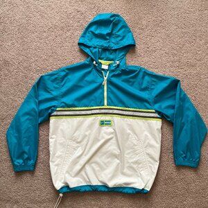 Nike Vintage Colorblock 1/4 Zip Windbreaker Mens Size S Retro 90s Outerwear